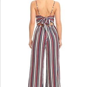 Stripe Jumpsuit